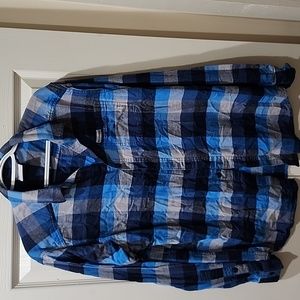Columbia men's Cornell woods flannel button-down long sleeve shirt size‎ medium